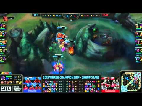 KT Nagne Azir VS TSM Bjergsen LeBlanc Özet   Grup D   2015 Dünya Şampiyonası