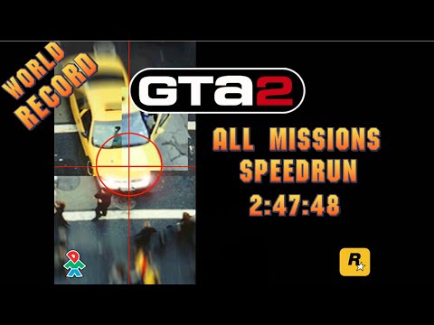 [WR] GTA 2 - All Missions speedrun (2:47:48)