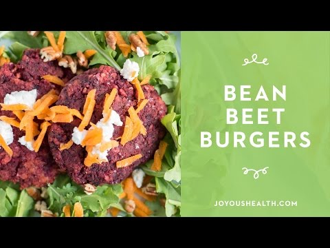 The BBB: Beet Bean Burger