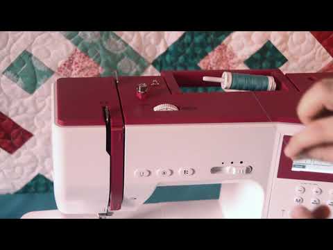 bernette sew&go 8 – inrijgen en voorbereiden om te naaien