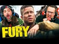 FURY (2014) MOVIE REACTION! FIRST TIME WATCHING! David Ayer | Brad Pitt | Jon Bernthal Shia Labeouf