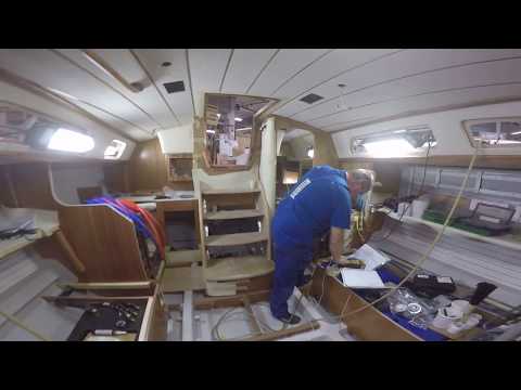 Sneak pre-view of the first Hallberg-Rassy 340