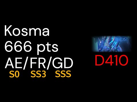 Honkai Impact 3rd Exalted Abyss (Red Lotus | EU D410) - Kosma 666pts