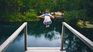 CRAZY CENOTE DIVING! 🏊 + MAYAN RUINS OF TULUM! 🇲🇽 (Mexico Vlog Day 5)