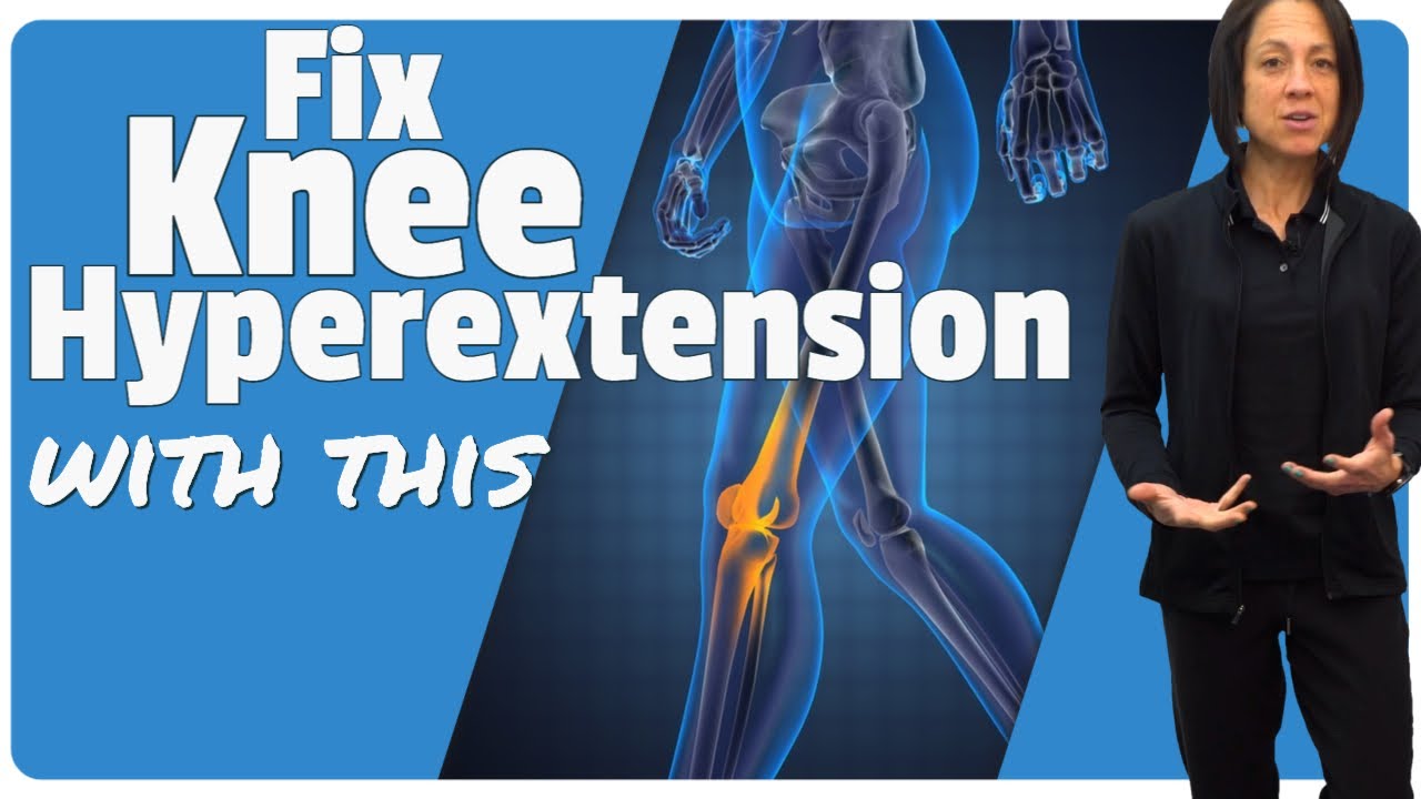 Stop knee hyperextension