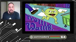 Trollie Wallie on Commodore 64 | First Time Playing