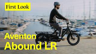 Aventon's Newest Cargo E-bike. The Abound LR #aventon #ebike