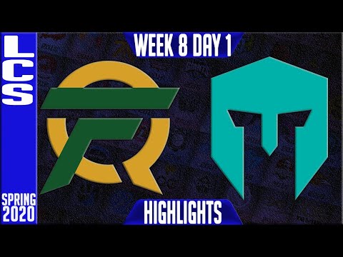 FLY vs IMT Highlights | LCS Spring 2020 W8D1 | FlyQuest vs Immortals