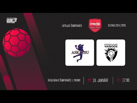 ASK Zemessardze/RSU - HK Vaiņode | SynotTip vīriešu Virslīga | LČ 24/25