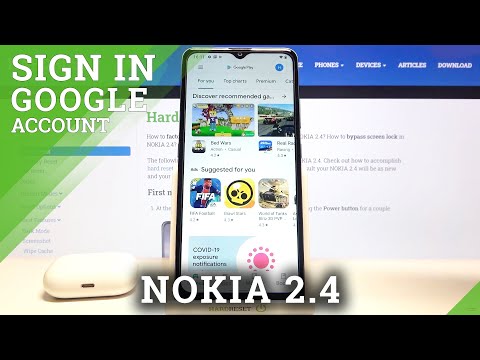 NOKIA 2.4 and Google Play Store Options - Add another Google Play Account