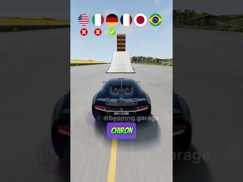 Qual país tem o carro que faz o gol? #carros #beamngdrive #simulador #beamnggarage