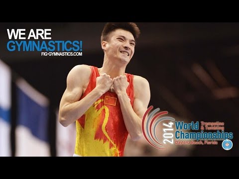 TU Xiao (CHN) - 2014 Trampoline Worlds, Daytona Beach (USA)  - Qualifications Men
