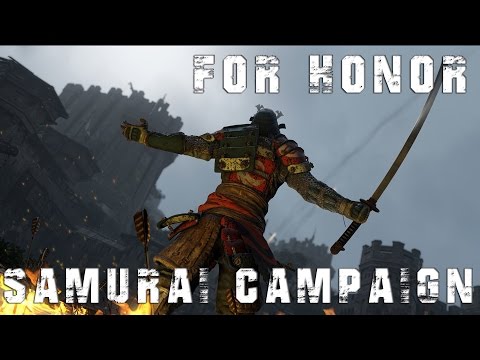 FOR HONOR Samurai Campaign Gameplay 3.3 [ 1080p PS4 ] - no commentary - FULL GAME