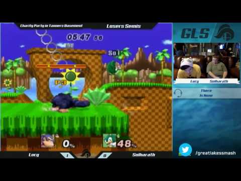 Charity Party in Tanner's Basement Losers Semis - Lucy (DK) vs. Solharath (Sonic)