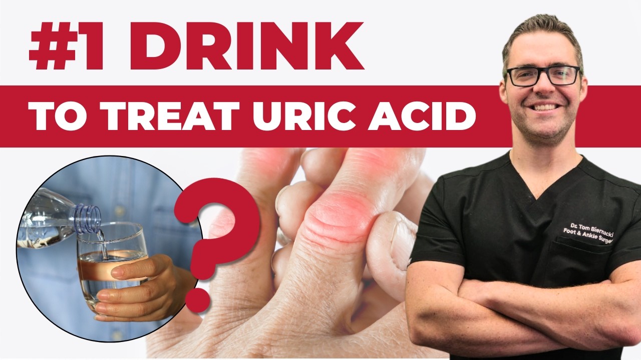 TOP 5 Drinks to Reverse High URIC ACID & GOUT!