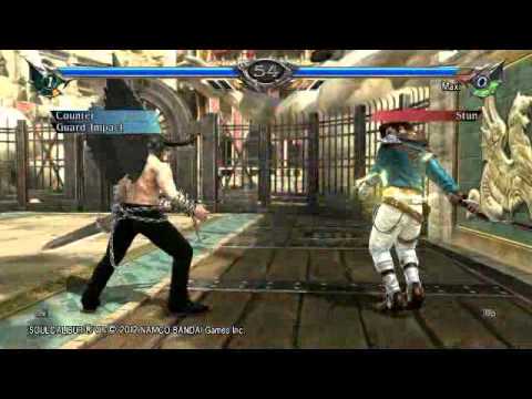 SOULCALIBUR V Nemesis vs Maxi