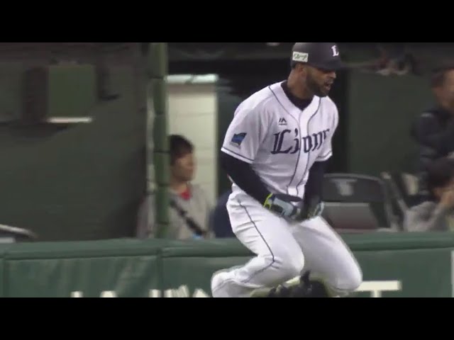 【8回裏】ライオンズ・メヒア 勝利への執念!! 試合を振り出しに戻す!! 2017/4/19 L-E