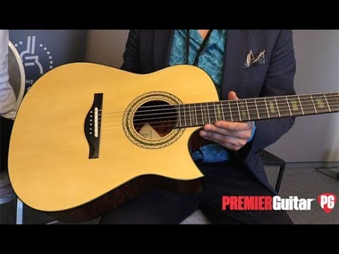 Holy Grail Guitar Show '18  - Buendia Guitars Modified Dreadnought Demo