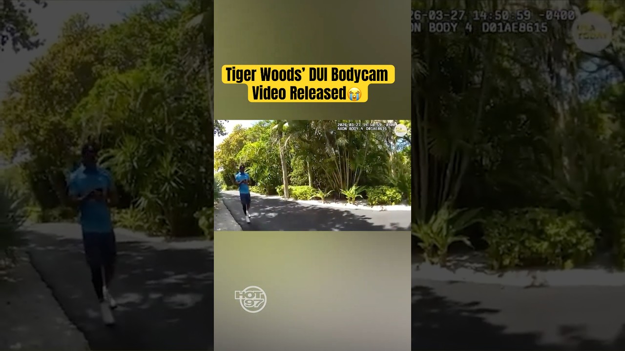 Tiger Woods Arrest Audio Talking to President Trump 😭