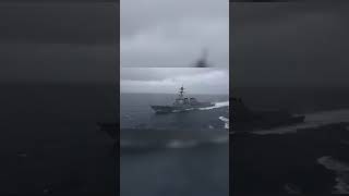 US Navy in Action at Sea #shorts #military #navy