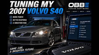 My 2007 Volvo S40 got (software) Tuned By Obbe tuning (140HP to 180HP)