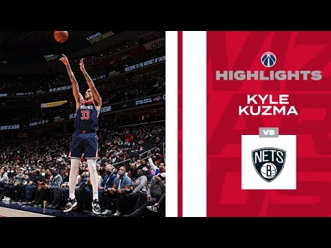 Kyle Kuzma records first-career triple-double vs Nets