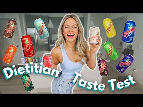 Zevia Review || Dietitian Reviews No Sugar Soda || Is Stevia Healthy? || Which Zevia is the BEST?