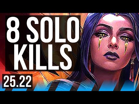 LEBLANC vs ZED (MID) | Legendary, 8 solo kills, 48k DMG | EUW Master | 25.22