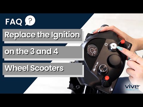 How to Replace the Ignition on the 3 and 4 Wheel Scooters - Vive Mobility