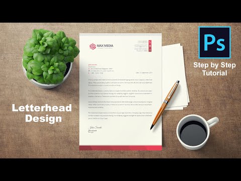 Letterhead Design In Adobe Photoshop