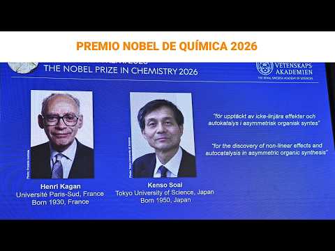 🔴 DIRECTO | Anuncio del Premio Nobel de Química 2026 | RTVE Noticias