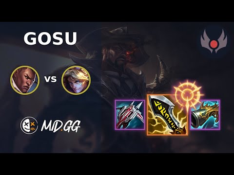 MID.GG: [ Gosu ] Lucian BOT vs Ezreal | NA GRANDMASTER | LOL Season 2024
