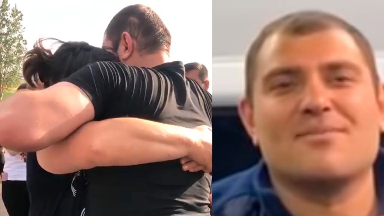 Երեկ գերությունունից վերադարձած Էդգար Մահտեսյանի հուզիչ հանդիպումը հարազատների հետ