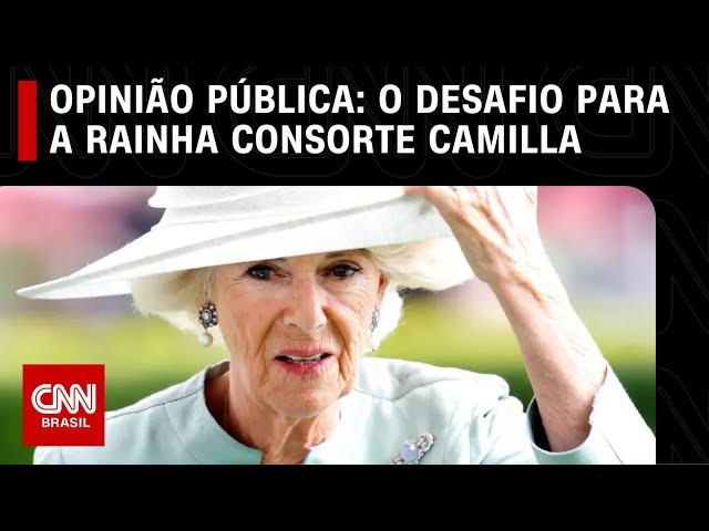 Opinião pública é desafio para Camilla, a rainha consorte do Reino Unido | CNN NA COROAÇÃO