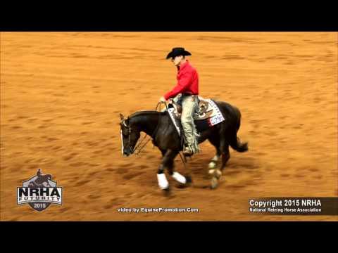 Hot Little Rebel ridden by Garth Hystad  - 2015 NRHA Futurity (NP Futurity Finals - Sec. 1)