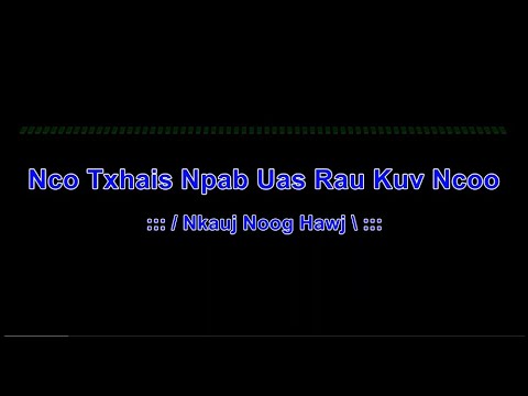 Nco Txhais Npab Uas Rau Kuv Ncoo by Nkauj Noog Hawj HD 1080P