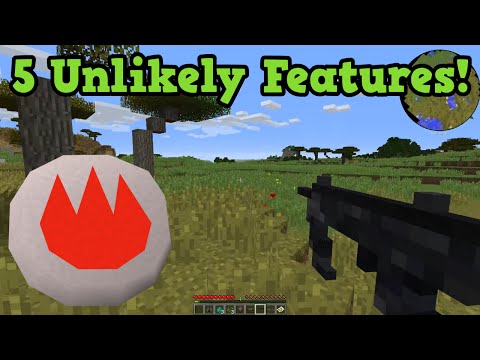 Minecraft Xbox 360 / PS3 - 5 UNLIKELY Features: Magic, Maps, Guns