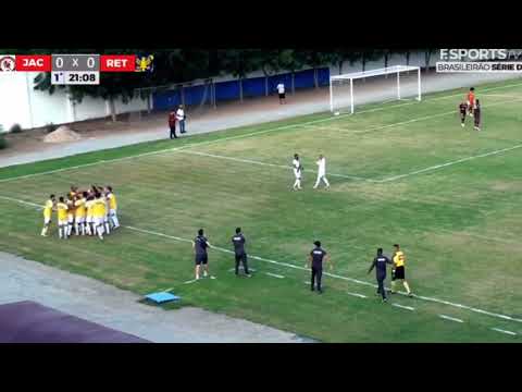 Gol do Radsley - Jacuipense 0x1 Retrô - Brasileirão Série D