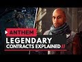 ANTHEM | Legendary Contracts Explained - End Game Activities