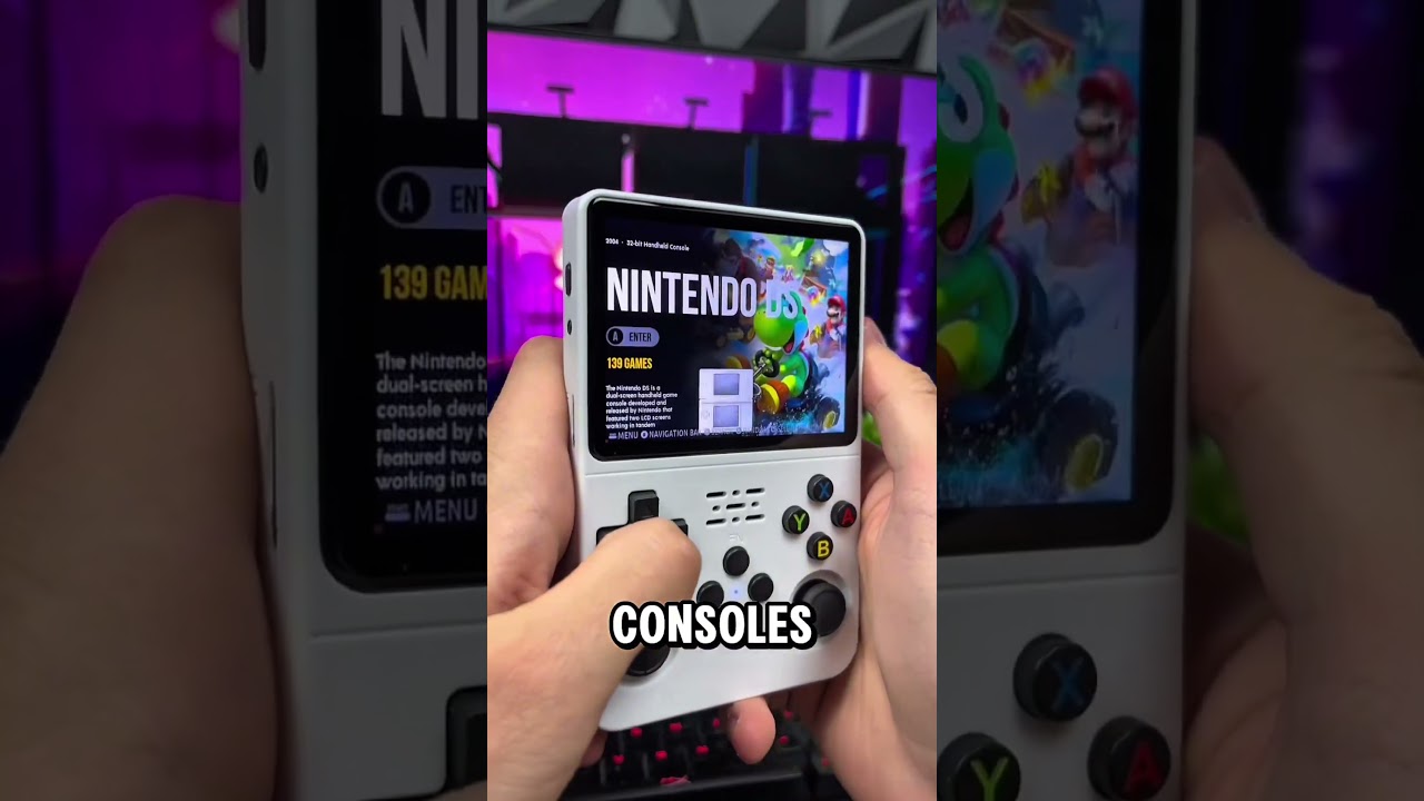 Play retro games anywhere #r36s #retrogaming #gaming