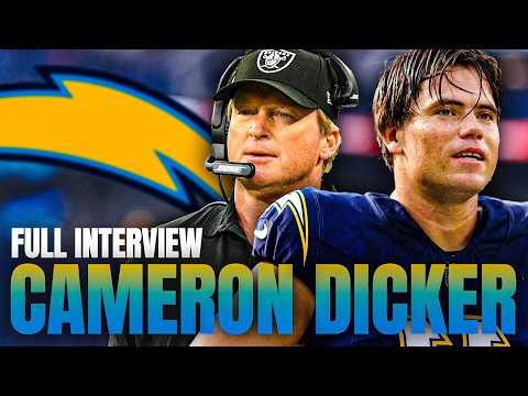 Chargers Kicker Cameron Dicker FULL INTERVIEW | Gruden Goes Long