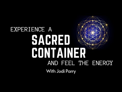 HOW TO FEEL ENERGY - Energetic / Sacred Container Creation using Sun Energy.