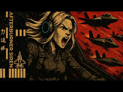𝗔𝗙𝗧𝗘𝗥𝗕𝗨𝗥𝗡𝗘𝗥 𝗦𝗜𝗥𝗘𝗡 戦闘機の魔女 | Música enfocada en armas | Nu Metal Instrumental, Industrial #focusmetal