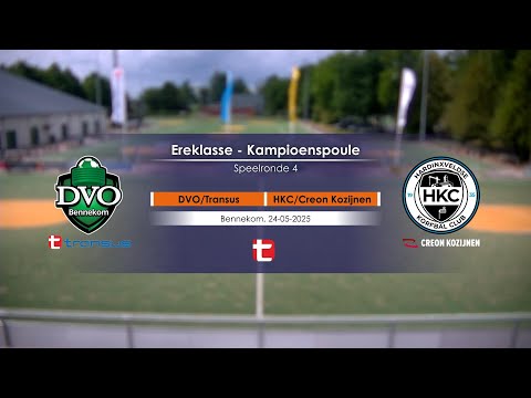 Ereklasse '24-'25: DVO/Transus - HKC/Creon Kozijnen