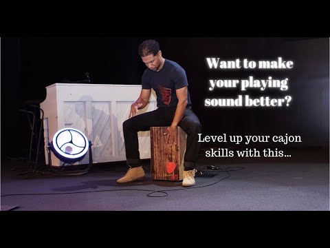 How to play the cajon; ghost notes