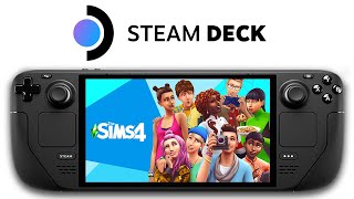 Sims 4 Steam Deck | Ultra 40Hz | Controller Setup | Build, Buy, Live Modes