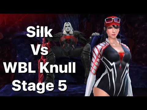 Silk Vs WBL Knull Stage 5-Marvel Future Fight