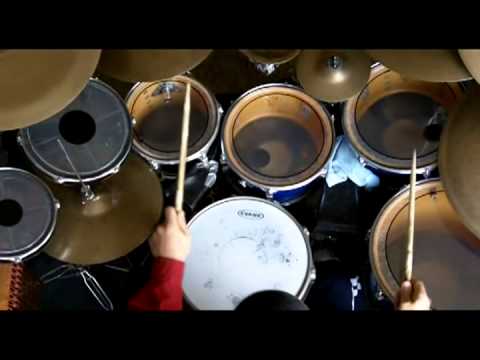 How To Play Polyrhythms On Drums  (Marco Minnemann style) #1.
