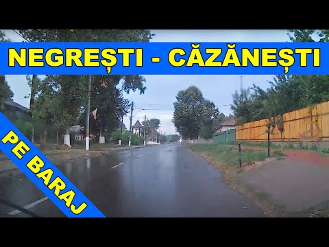 Traseul Negresti - baraj Cazanesti video trafic Vaslui DN 15D - DJ 248F
