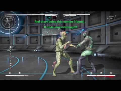 Mkx Nimble Reptile: NEW CORNER COMBO 51% (1 bar) All Reptile players watch!